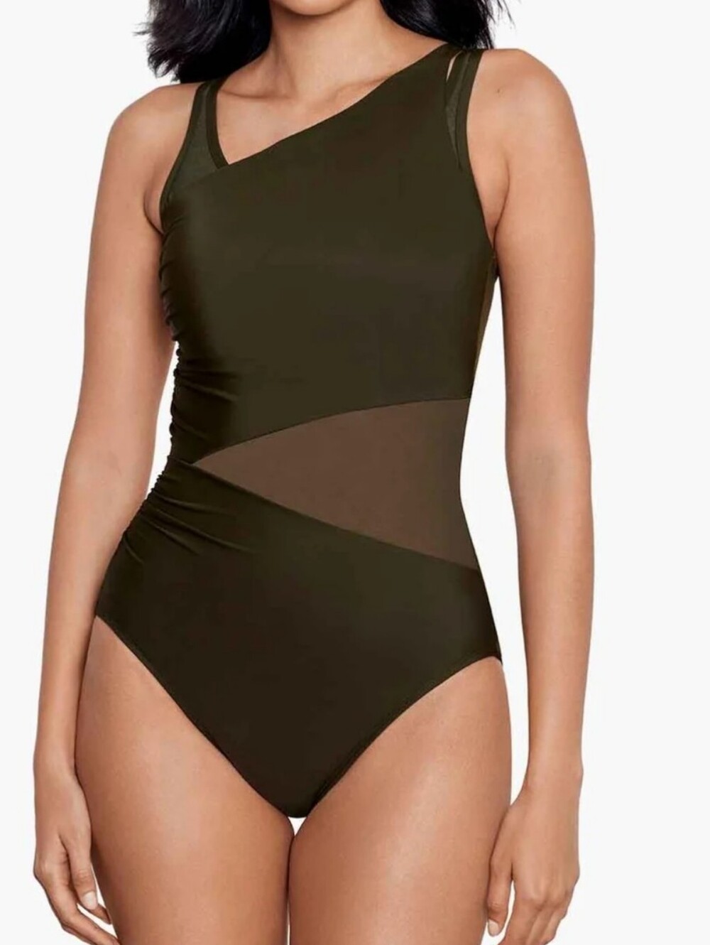 Miraclesuit Azura One Piece Swimsuit In Nori Gree